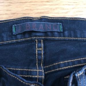 J Brand stretch dark denim skinny jeans size 28